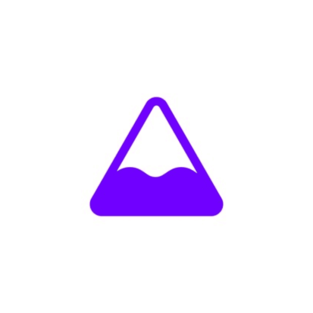 Montagne violette, logo de blumana