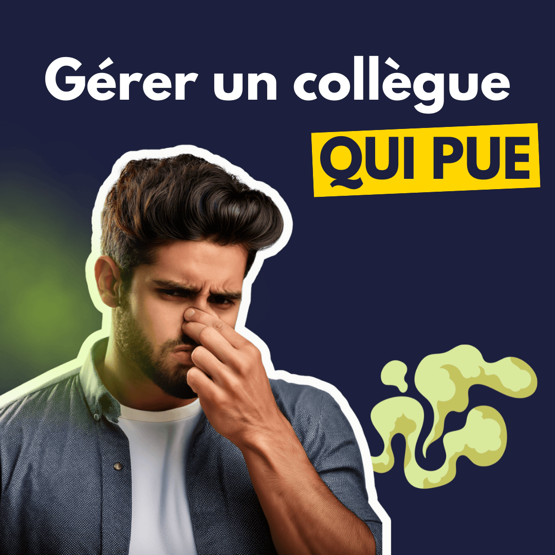 HOMME QUI SE PINCE LE NEZ